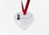 Scottish Terrier Walk Beside Us Ceramic Heart